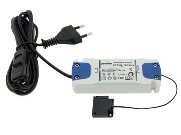 Zasilanie TYP-3 zasilacz led 15W do lamp 12V z wył