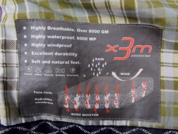 КУРТКА EXTREM_COOL, ПОЯС СНЕЖНЫЙ, WARM_M