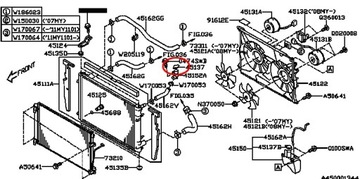 Крышка радиатора Subaru Tribeca H6 3.0 3.6