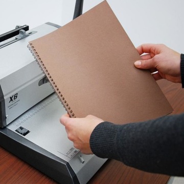 X6 переплетная машина с перфорацией 20 листов 2-6 мм Ручная