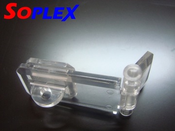 Замок из плексигласа WRZECIĄDZ с навесным замком WRZECIĄDZ bzb.