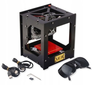 Лазерный гравировальный станок, лазерный плоттер мощностью 1500 мВт.