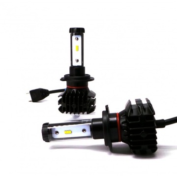 H7 żarówki LED 12V-24V CANBUS 5 kolorów ZES2 mocne
