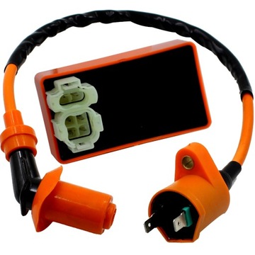 MODUŁ ZAPŁONOWY CDI RACING + CEWKA GY 4T 139QMB