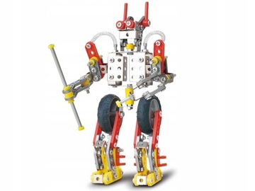 ROBOT DIY METALOWE KONSTURKCYJNE KLOCKI 237 EL