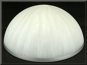 Klosz szklany duży 30cm do żyrandoli,lamp,E27