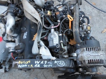 ДВИГАТЕЛЬ VW AUDI 1.9 TDI 1Z 90 PS A4 B5 В КОМПЛЕКТЕ