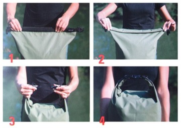 СУМКА ДЛЯ ТРАНСПОРТИРОВКИ ВОДОНЕПРОНИЦАЕМАЯ ЧЕРНАЯ 10Л + БЕСПЛАТНО