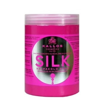 KALLOS KJMN Maska Silk 1000ml z jedwabiem