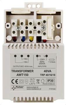 TRANSFORMATOR AWT150 PULSAR DO CENTRAL PERFECTA ,VERSA SATEL TR 40