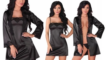 SEXOWNY Elegancki WIOSENNY SZLAFROK NOWOŚĆ LivCo