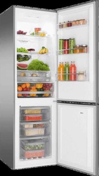 Lodówka AMICA FK299.2FTZXAA 180cm Nofrost Srebrna