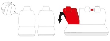 RENAULT CAPTUR с 2013 г. ВСТРОЕННЫЕ КРЫШКИ P2