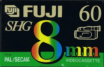 FUJI 8mm 60/120 P5-60 SUPER HIGH GRADE Hi8