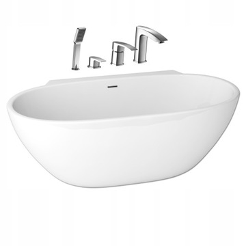 Wanna WOLNOSTOJĄCA MANDAL 170x85 + BATERIA OMNIRES