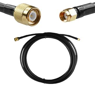 GOTOWY KONEKTOR ANTENOWY TNCm/RP-SMAm 2m H-155
