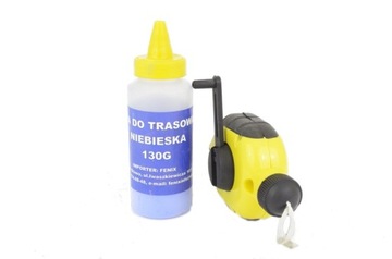 ТЯЖУЩАЯ ВЕРЕВКА 15м СТРУНА + ТЯЖУЩАЯ МЕЛОВАЯ СЛЕДА