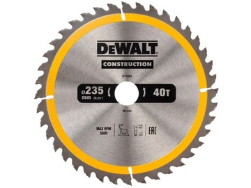 DeWALT tarcza piła do drewna 235mm 30mm 40z DT1955