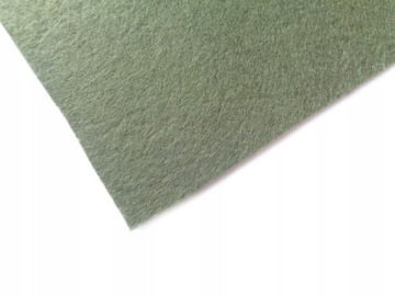 FL057 Filc z metra ciemna oliwka 1mm 50x85cm