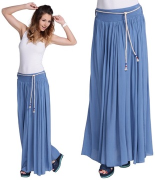 ЛЕГКАЯ, воздушная, длинная ЮБКА-РАСКЛЕШЕННАЯ ЮБКА, цвета