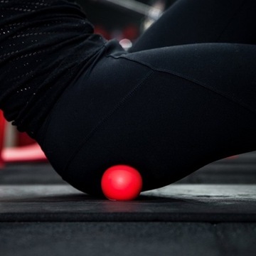 МЯЧ ДЛЯ ЛАКРОСА КРОССФИТ РОЛИК ДЛЯ МАССАЖА ДВОЙНОЙ ШАР ДЛЯ ТЕЛА HARD