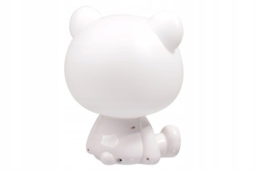 Детская КРОВАТЬ СВЕТИЛЬНИК, МИШКА, белый, LED, БЕЗОПАСНЫЙ