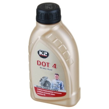 Тормозная жидкость K2 DOT-4 класса DOT4 500г T104