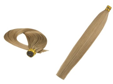 WŁOSY NATURALNE DOCZEPIANE PASEMKA 60CM 0,8g RINGI