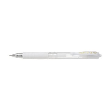 Długopis żelowy G2-07 M pastelowy biały Pilot