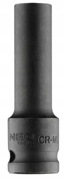 Nasadka udarowa 1/2 długa, 15 x78mm , Cr-Mo