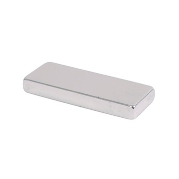 MAGNES NEODYMOWY 25x10x2 mm PŁYTKOWY Sztabkowy, Prostokątny, HUNTER 10SZT