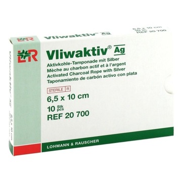 Vliwaktiv Ag Tamponada 6,5 cm x 10 cm 1 szt. 20700