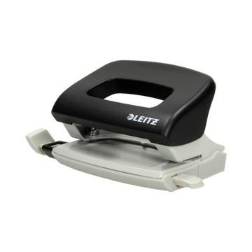 Leitz 5058 маленький дырокол на 10 листов, черный