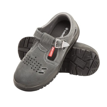 Sandały zamszowe lekkie Lahti Pro L30601 46