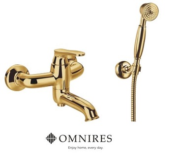 OMNIRES ART DECO СМЕСИТЕЛЬ ДЛЯ ДУША И ВАННЫ