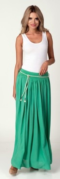 ДЛИННАЯ ЮБКА ЖЕНСКАЯ, ЗЕЛЕНАЯ