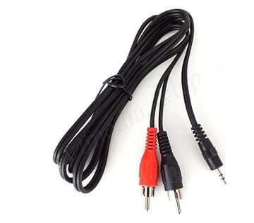 kabel Jack 2,5 stereo - 2RCA chinch 2,5 m