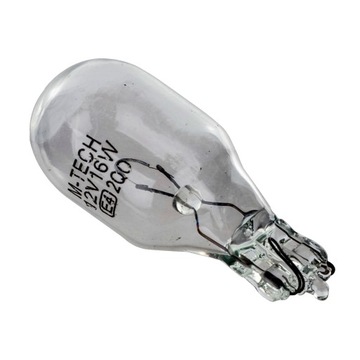 Żarówka 12V W16W 16W W2.1x9,5D całoszklana