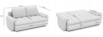 Sofa TOKIO VIII ORYGINAŁ PROSTO OD PRODUCENTA