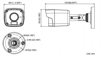 Камера Hikvision 4в1 DS-2CE16D8T-IT3F (2,8 мм) 2Mpx