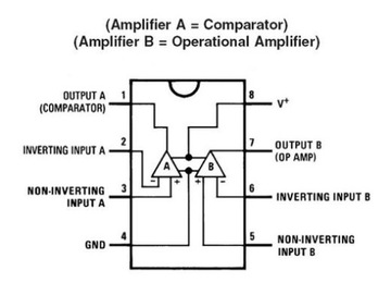 [STcs] LM392. усилитель оп. + компаратор _x10шт