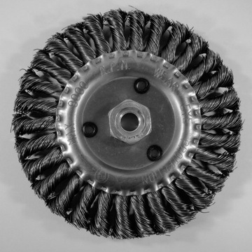 SZCZOTKA TARCZOWA DRUT SPLATANY 150 mm, M14