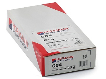 CIĘŻARKI nabijane Pb do felg ALU 20 g HOFMANN !!!