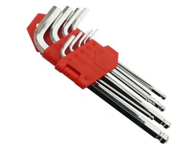 Шестигранные шестигранные ключи сферические 180 мм.