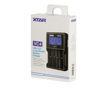 XTAR CHARGER VC4 ЖК-дисплей Литий-ионный Ni-MH 18650 26650