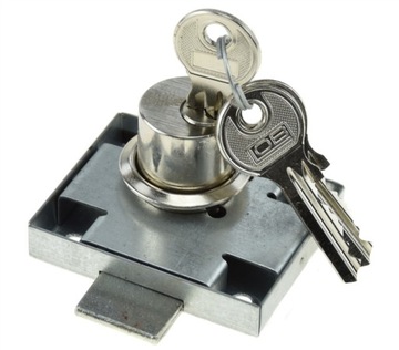 МЕБЕЛЬНЫЙ ЗАМОК ДЛЯ ЯЩИКА ШКАФА LOB ZMB2, ПРАВЫЙ