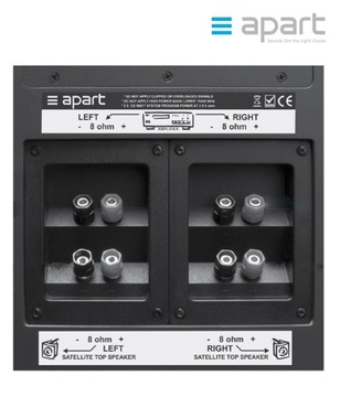 ПАССИВНЫЙ НАСТЕННЫЙ САБВУФЕР APART AUDIO SUBLIME WHT