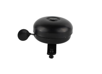 DZWONEK ROWEROWY CZARNY METALOWY LEWY 32900