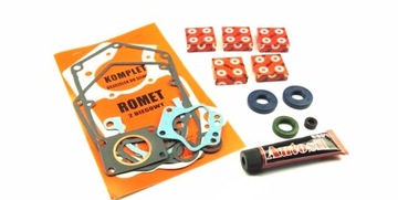 ŁOŻYSKA USZCZELKI ROMET KOMAR MOTORYNKA OGAR - FAG