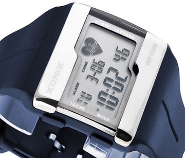 Męski Zegarek Treningowy XONIX WR100m PULSOMETR